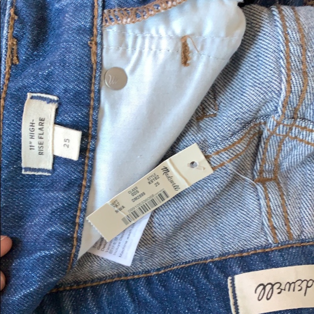 Madewell Jeans 11in flare NWT